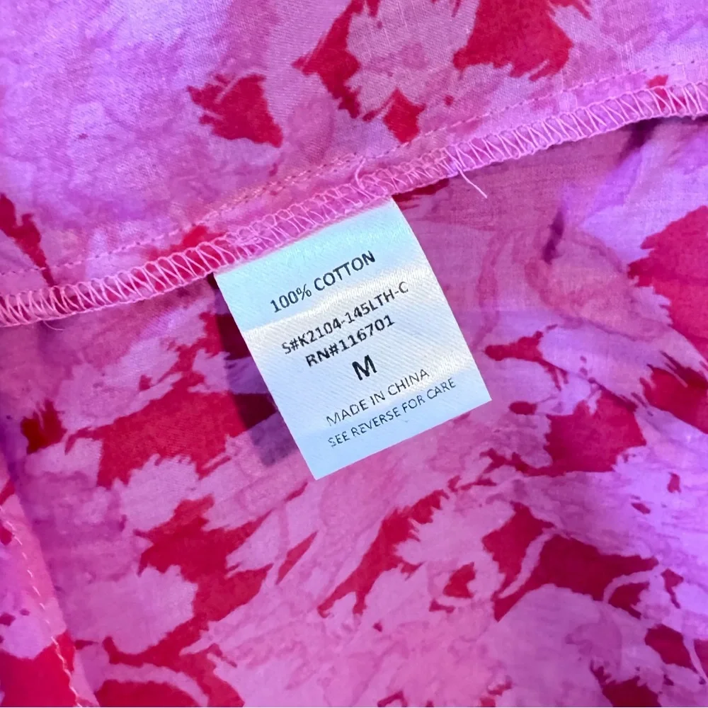 Karlie Pink Floral Blouse - Picture 5 of 9